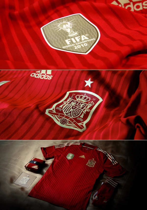 spain world cup uniform